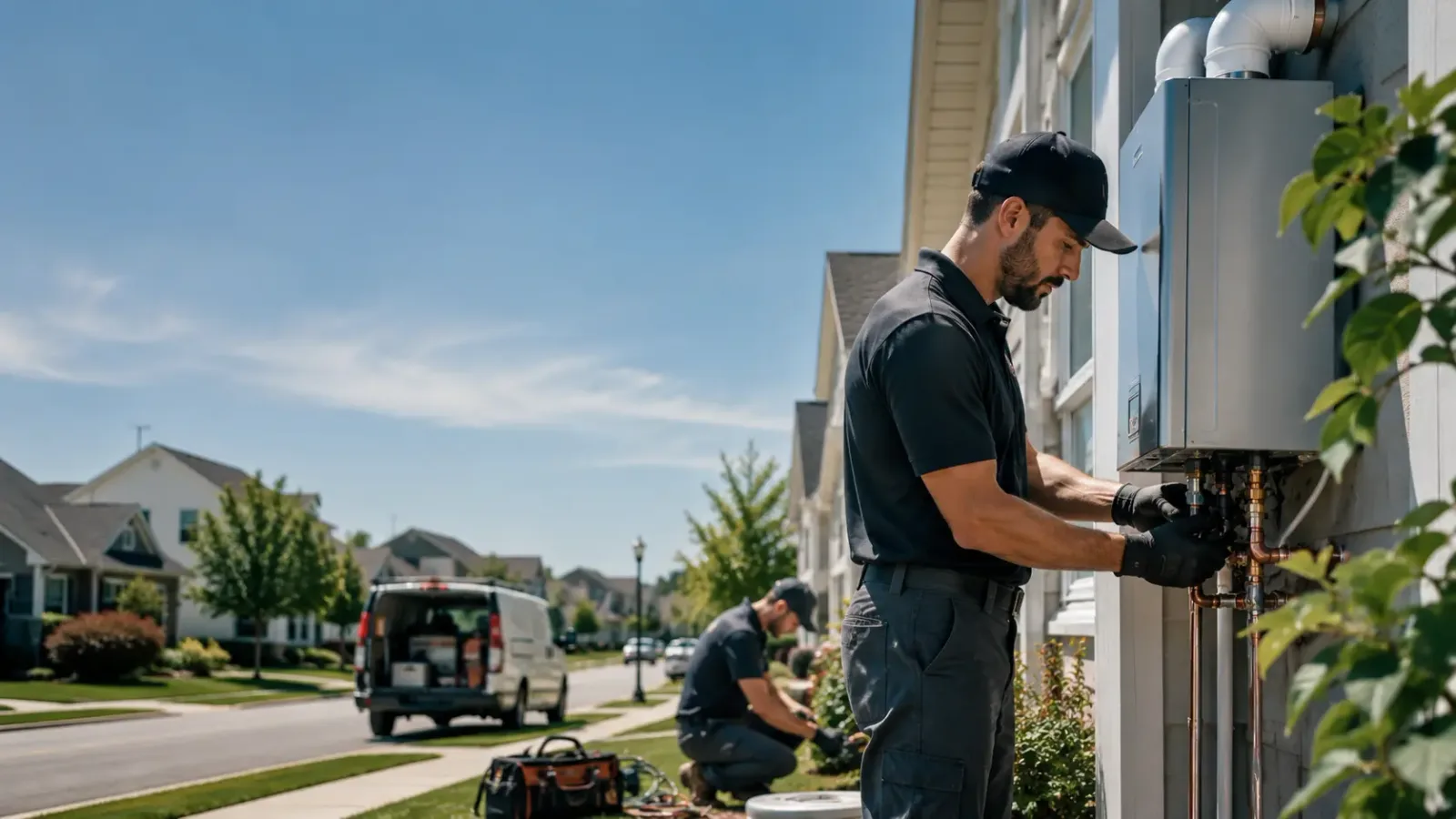 Tankless Water Heater Installation in Hills, MN